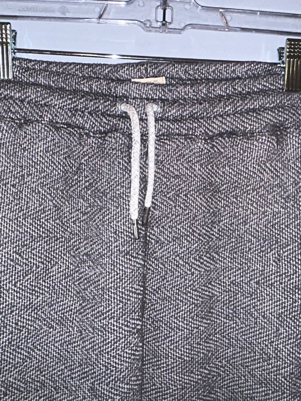 Faherty Joggers Knit Men's Medium Blue Grey cotton blend